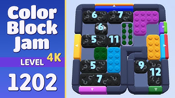 Color Block Jam Level 1202 (1203) - 4K