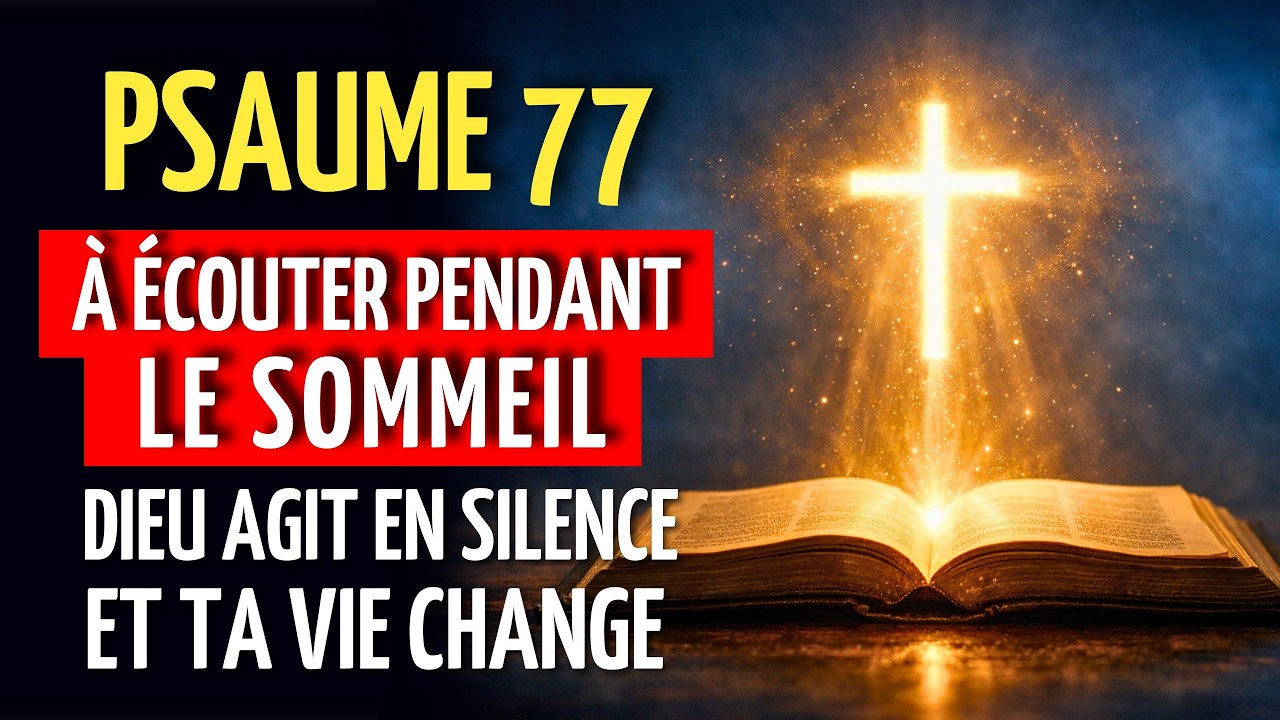 DORS AVEC LE PSAUME 77 ET VOIS DIEU AGIR DANS TA VIE | Prière À Écouter Pendant Le Sommeil