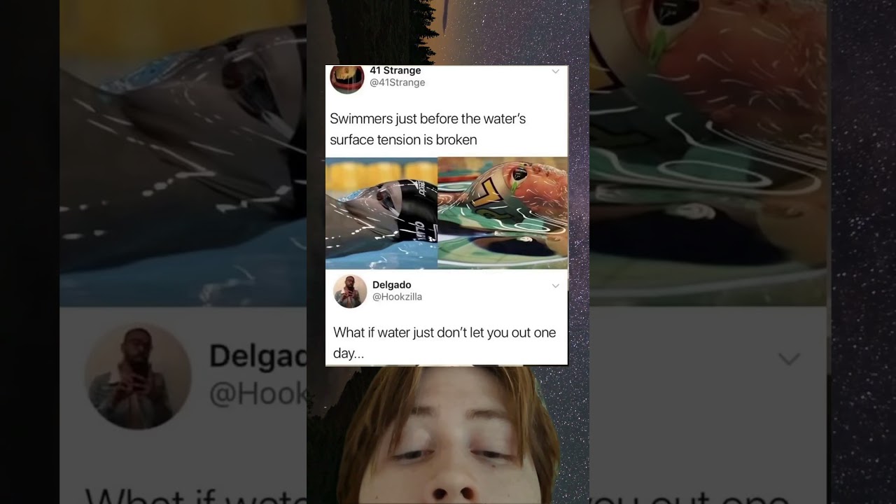 Water Surface Tension Is Scary Swimmers Vs Liquid Cling