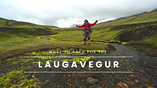 Camping Kit List for The Laugavegur and Fimmvörðuháls in Iceland