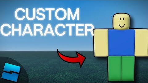 How to make a CUSTOM STARTER CHARACTER in ROBLOX STUDIO