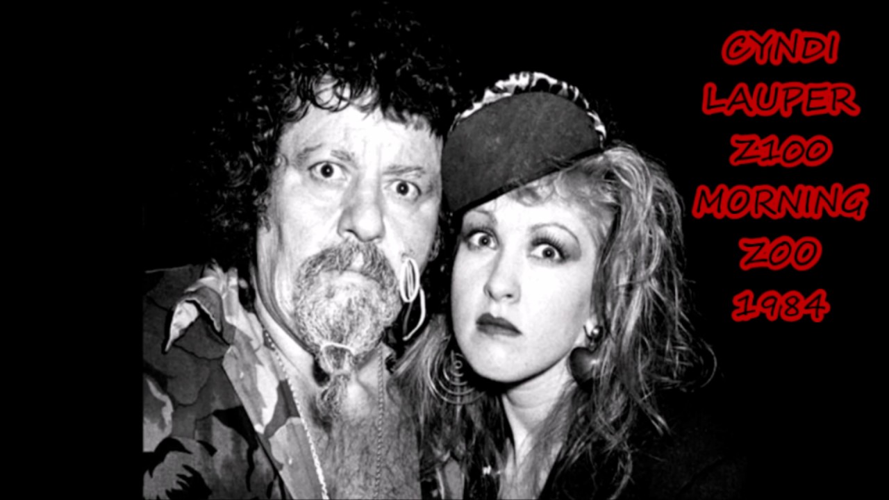 Cyndi Lauper Z100 NYC radio 1984 Interview Capt. Lou Albano & the WWF