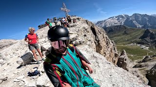 Pordoi with Yoshi | Wingsuit Flight | Dolomites by JoHannes | Wingsuit  9,639 views 7 months ago 2 minutes, 29 seconds