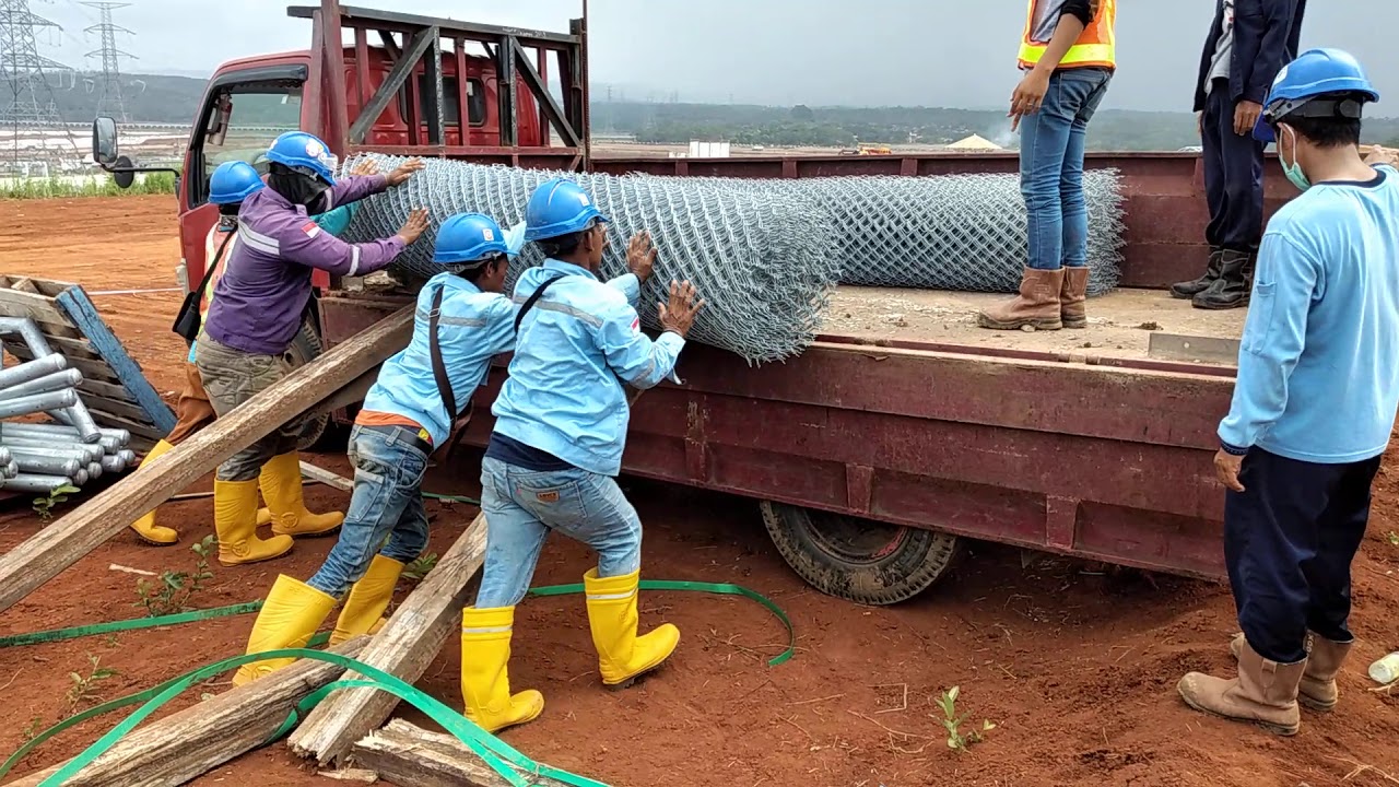 Cara memindahkan  material chanlink dengan benar agar tidak 