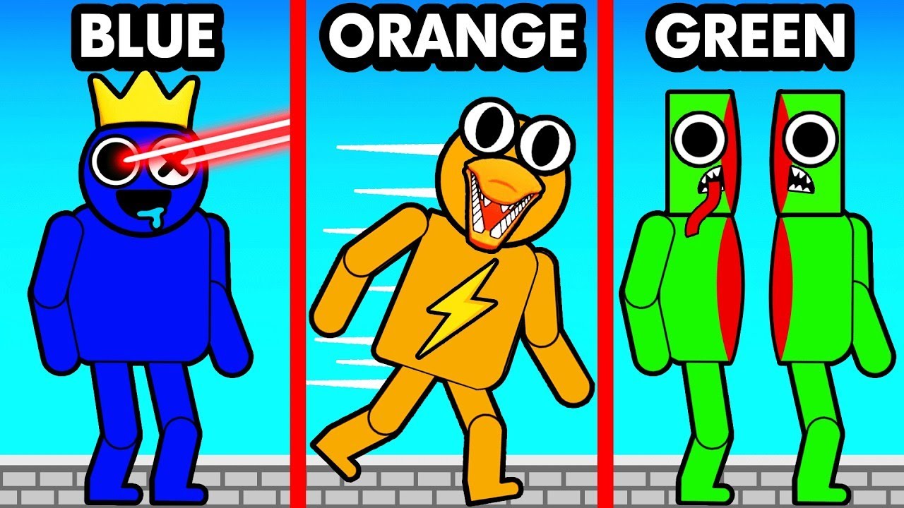 Mejorando A SUPER HÉROES RAINBOW FRIENDS