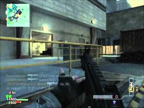 【COD MW3】一所懸命走り回ってキルしてみた