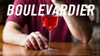 The BOULEVARDIER an exquisite bourbon favorite!