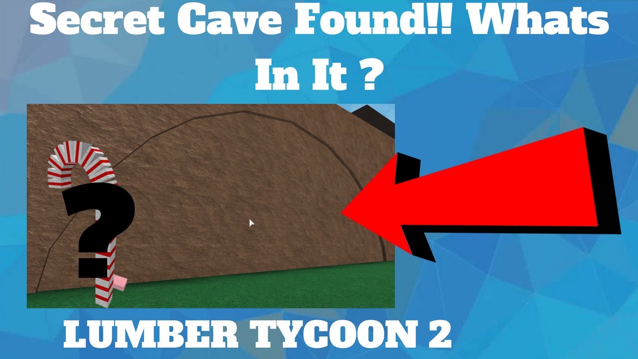 Roblox Lumber Tycoon 2 Secret Cave Found Whats In It Candy Cane Biome Youtube - roblox lumber tycoon 2 what is inside the secret water cave