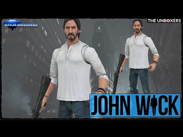John Wick 3 Casual Select Action Figure by @CollectDST class=