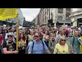 London Freedom March Oxford Street June 26th 2021
