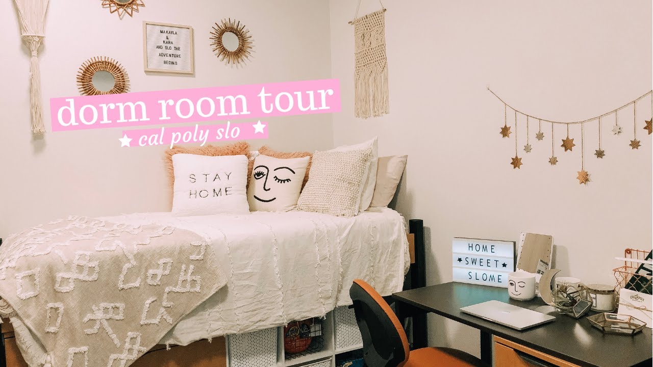 cal poly slo dorm tours