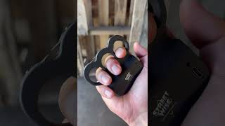 Sting Ring Stun Gun Self Defense Device 👊 #shorts #youtubeshorts