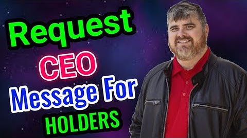 Request coin CEO Message for Holders ||  REQ COIN Price Prediction Today