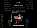 JavaScript Hoisting Explained in 30 Seconds | var vs let vs const