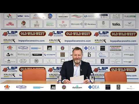 Conferenza Stampa Coach Cagnardi #LEGNANO #Basket