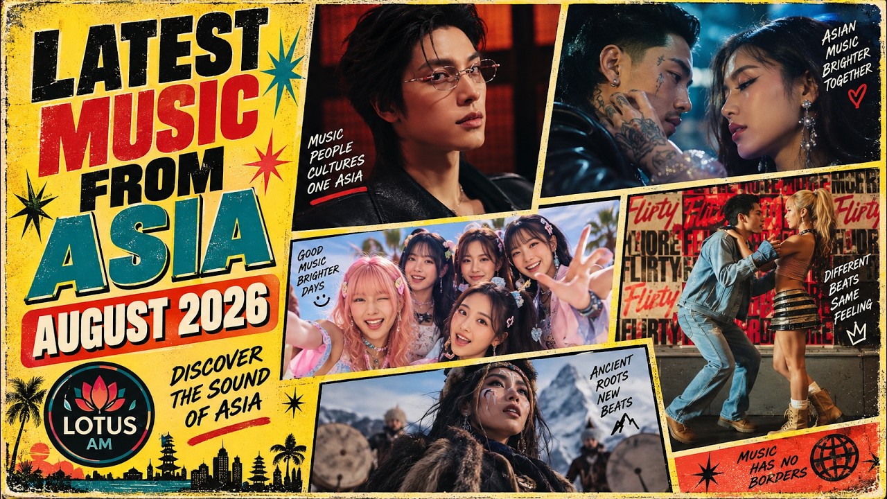 New Music From Asia | K-Pop, J-Pop, Asian Rock & More | August