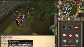 RuneScape Right Click Reporting Someone!