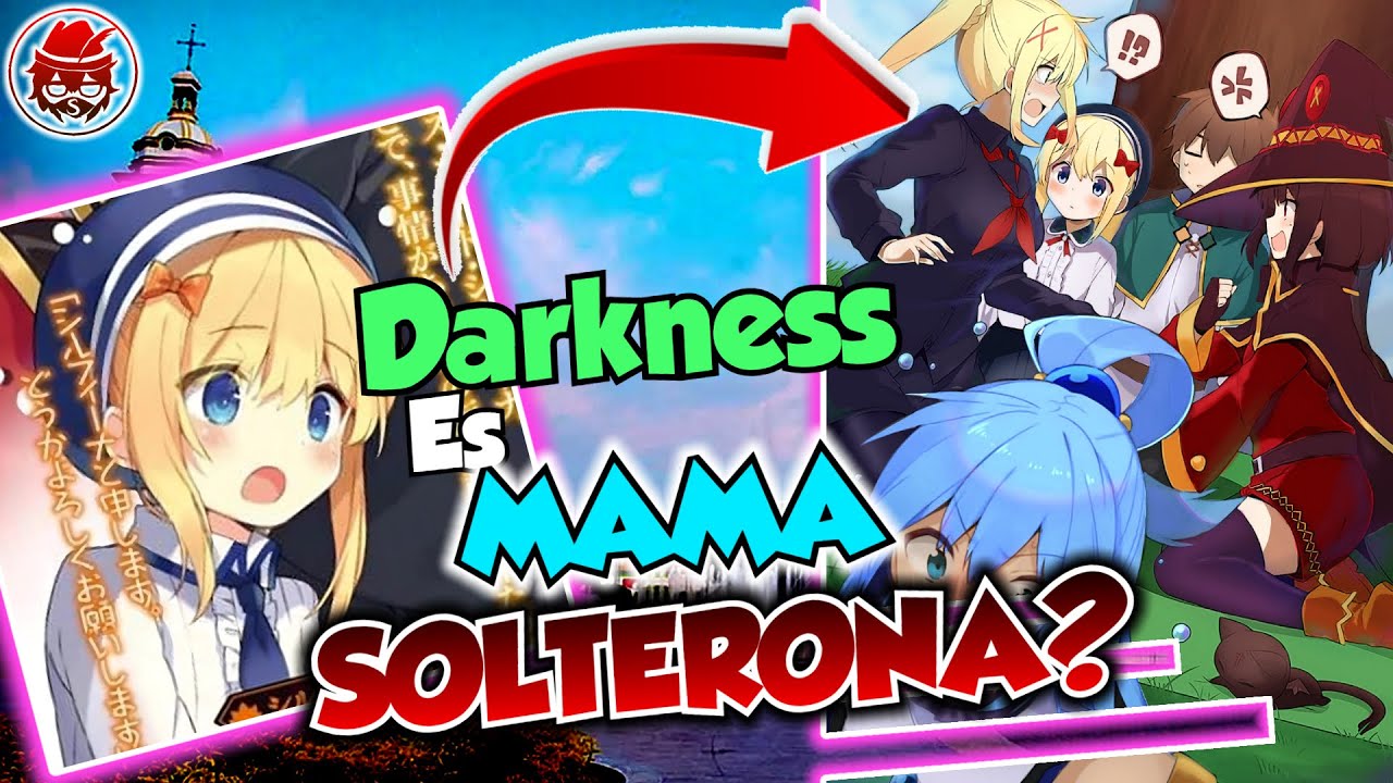 El BESO de Darkness!!😈 Konosuba 3 KAZUMA x darkness YouTube