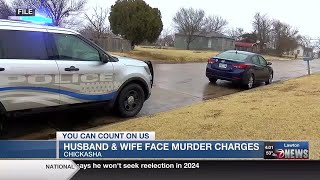 Man and wife charged in Chickasha homicide of woman and unborn child
