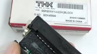 Cnc Thk Linear Guide Block Ssr Series Ssr20xw Ssr25xw