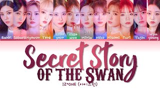 IZ*ONE 아이즈원 ' Secret Story of the Swan ( 환상동화) ' Lyrics (ColorCoded/ENG/HAN/ROM/가사)