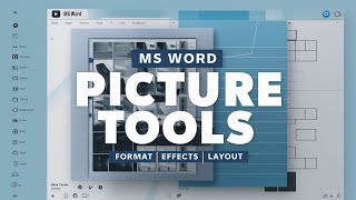 MS Word Picture Tools Complete Tutorial | Format, Effects & Layout | Hindi #msword