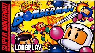 Super Bomberman - Full Game 100% Walkthrough | Longplay - SNES screenshot 2