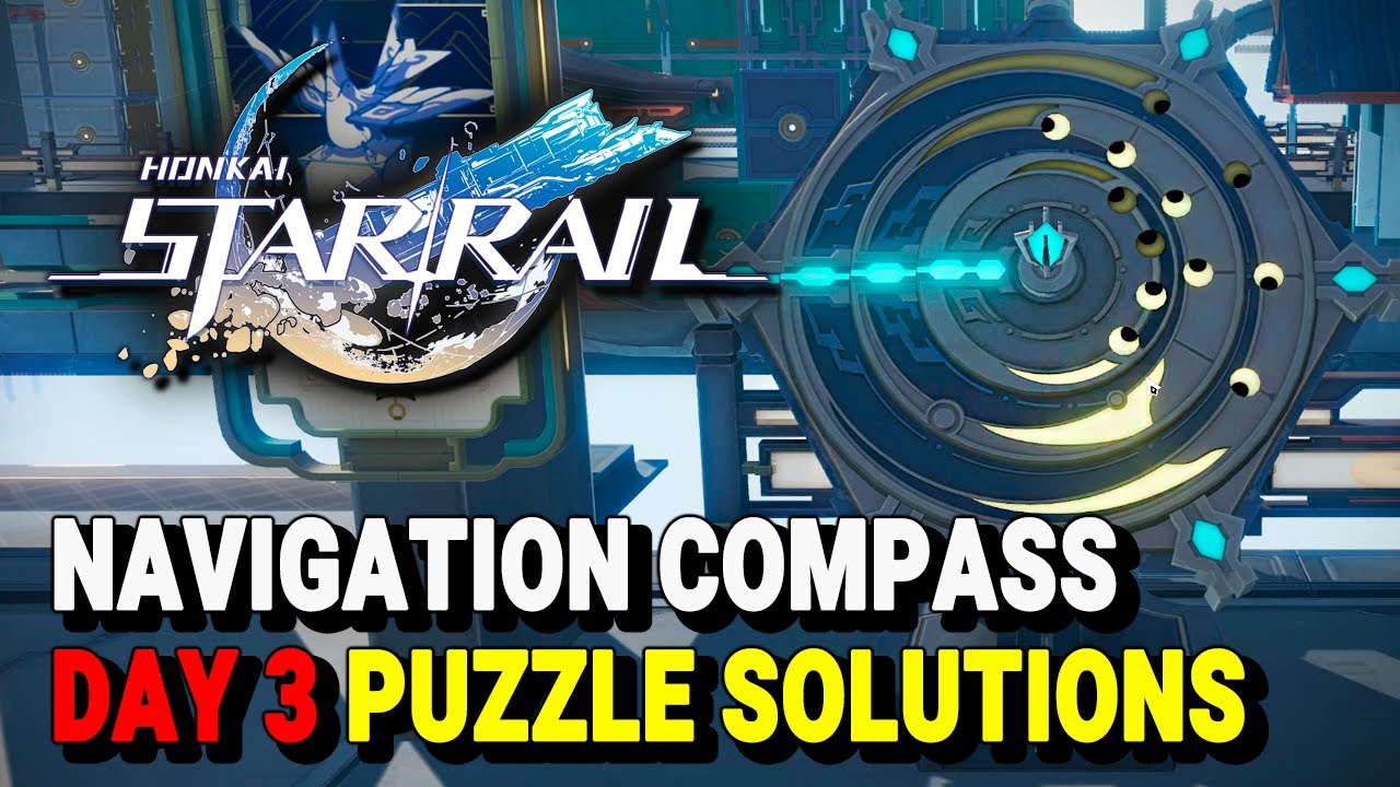 Honkai Star Rail CLOUDFORD NAVIGATION COMPASS Puzzle Solutions (Day 3