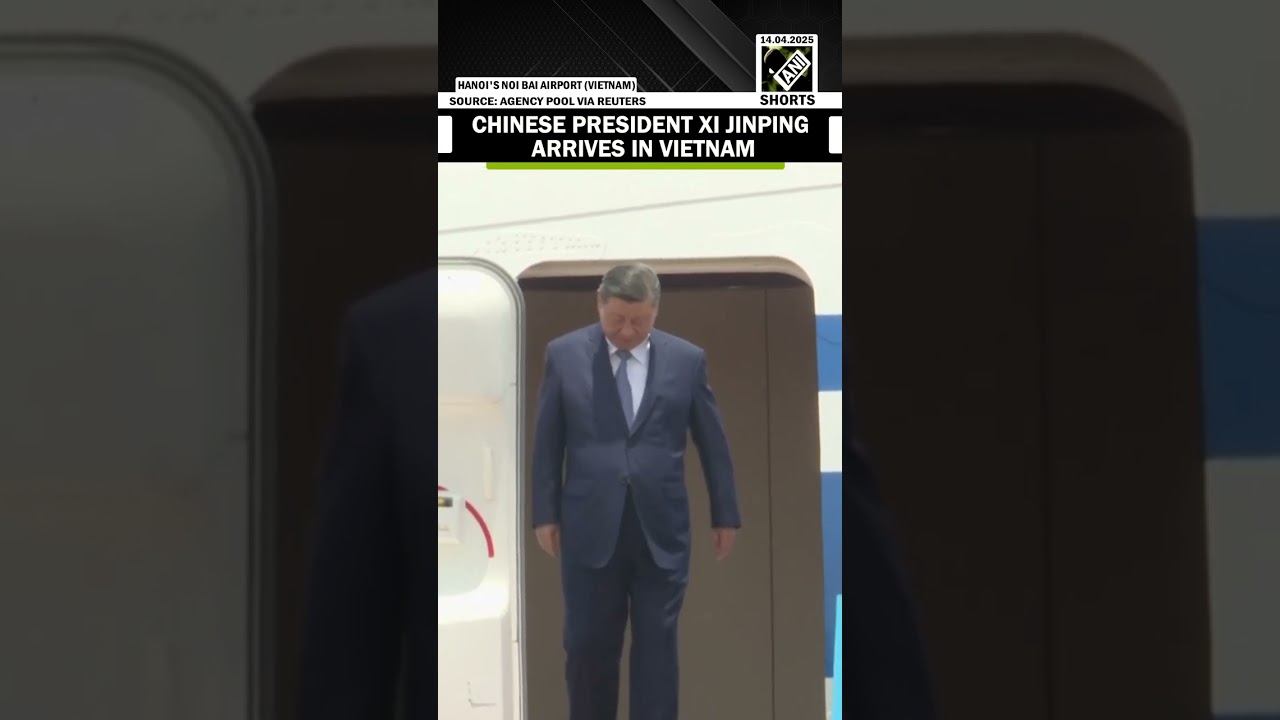 Chinese Prez Xi Jingping arrives in Vietnam as he commences South Asia trip amid tariff tension
