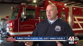 Massive Smithville fire started by turkey fryer, fueled by gusty winds ruled accidental