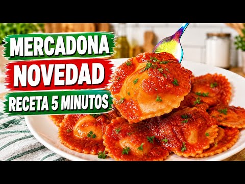 ✨️RECETA EXPRÉS‼️2 INGREDIENTES‼️5 MINUTOS🔥novedad MERCADONA 🟢 productos súper, receta para vagos