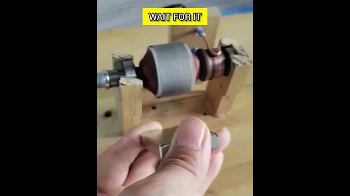 High Speed Free Energy Generator with Magnet at home