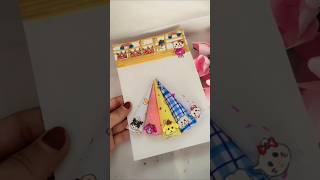 Cute nails 💅 ❤️ #shorts creative ideas sano/ DIY paper craft