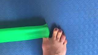 Big toe assisted abduction adduction