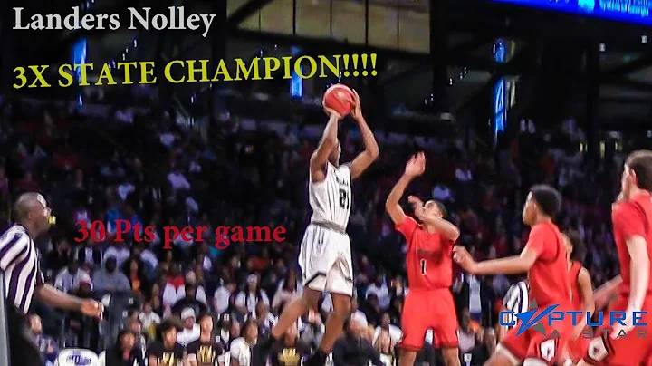 3X CHAMP!!!  Landers Nolley High School Basketball Highlights