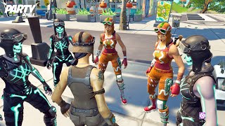 Download Lagu I went into Party Royale as Skeletara then put on Renegade Raider... MP3