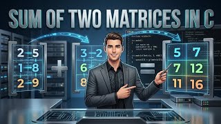 Sum of Two Matrices in C Programming | Easy Explanation for Beginners