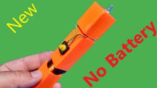 How to Make a Torch without Battery | Make your own Crude Shaking Torch (Emergency Flashlight)