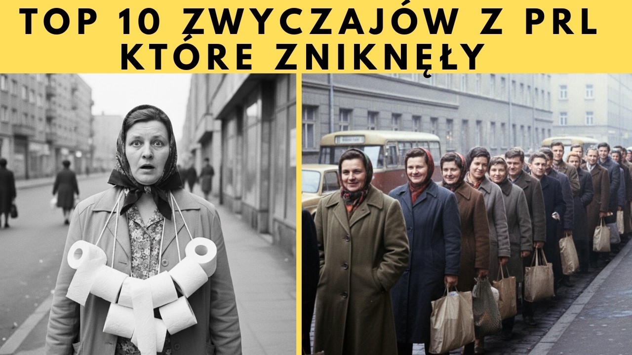 10 rzeczy, które każdy robił w PRL. Dziś trudno w to uwierzyć!