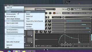How to save your FPC Presets on FLSTudio