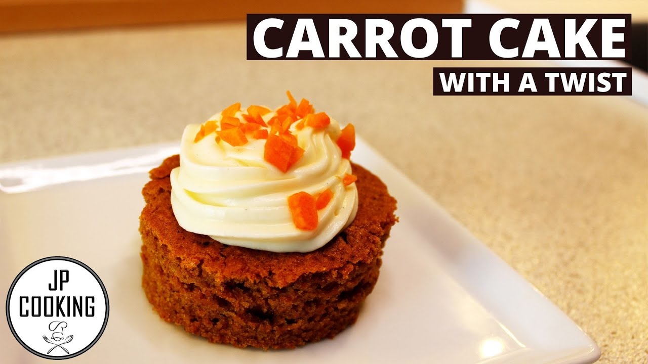 Carrot Cake with Cream Cheese - Gulerodskage