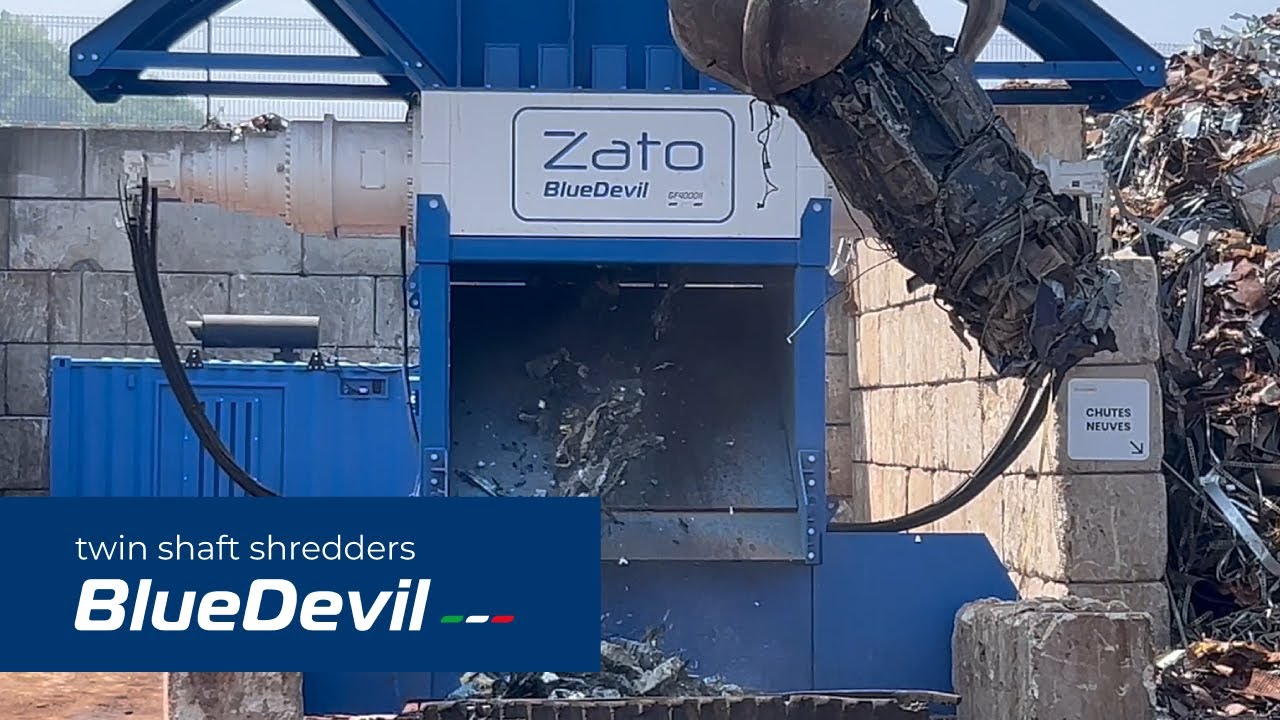 Industrial Ferrous Shredders | Zato S.p.A.