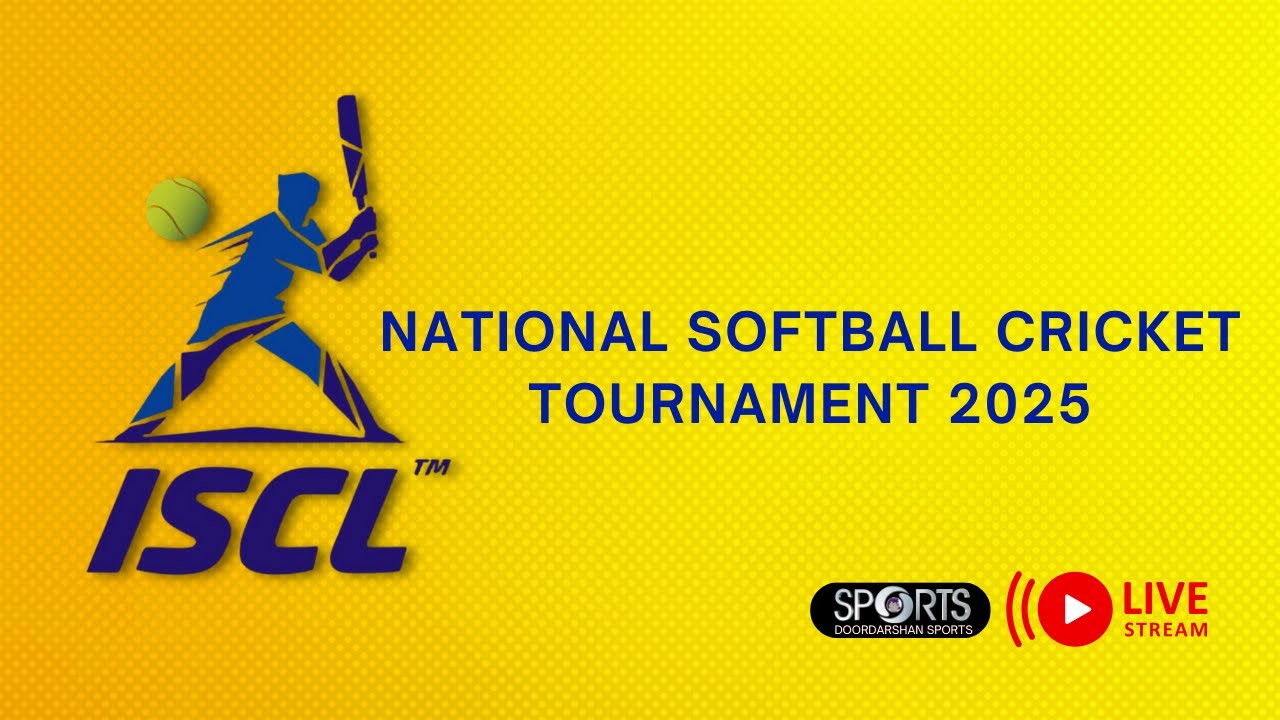 LIVE - National Softball Cricket Tournament 2025 | DEC 4 | Doordarshan Sports