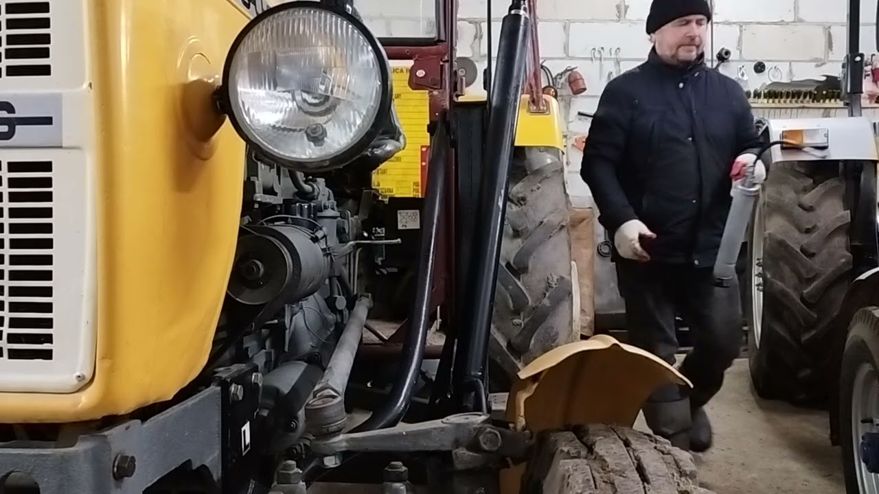 farmtrac 6045 ursus 335 smarowanie przed robotą