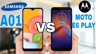 Samsung Galaxy A01 VS Motorola Moto E6 Play