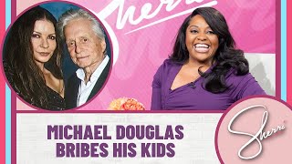 Michael Douglas Bribes His Kids | Sherri Shepherd