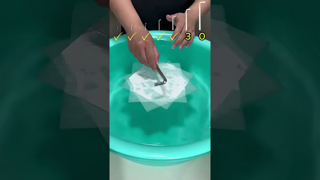 How Strong Is a Tissue Paper? Water Weight Test Experiment!