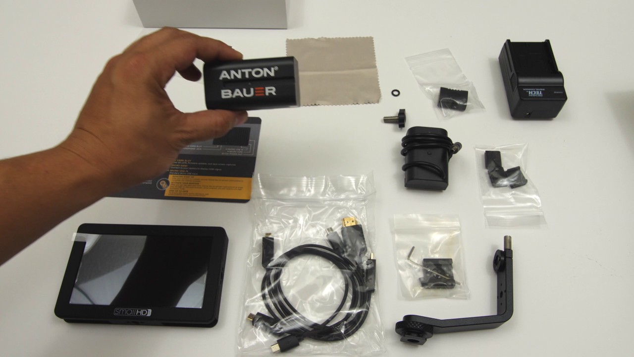 SmallHD Focus 5" Monitor Unboxing - Panasonic Bundle