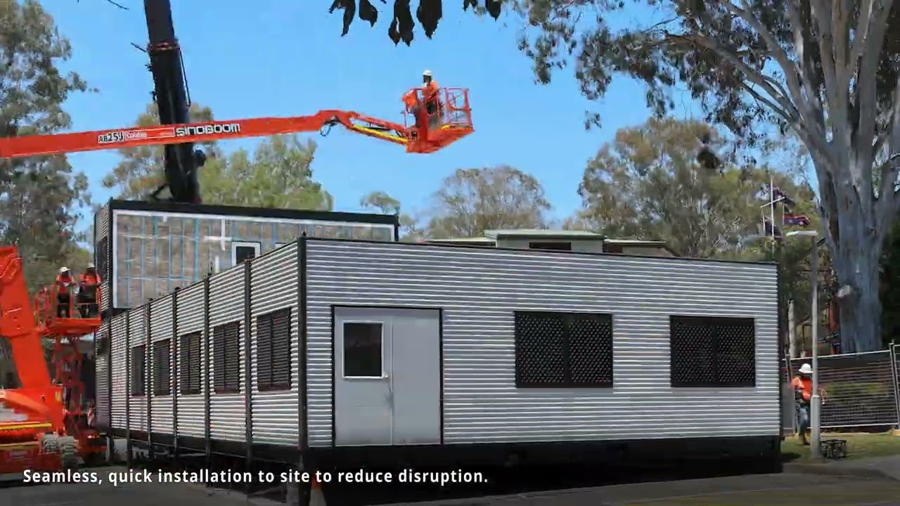 Progress-ED: Temporary Modular Classrooms | Ausco Modular