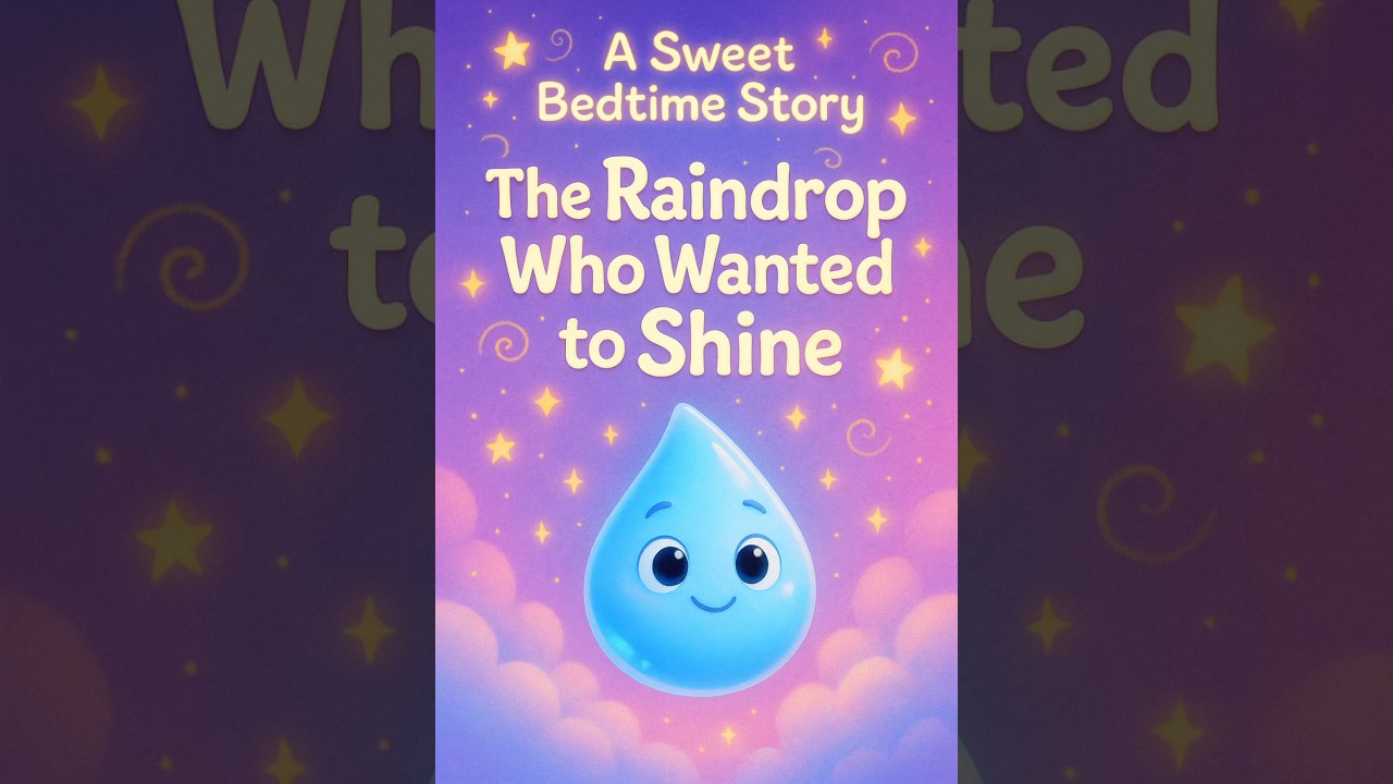 The Raindrop Who Wanted to Shine | Pills of Wisdom and Faith | Story for Kids